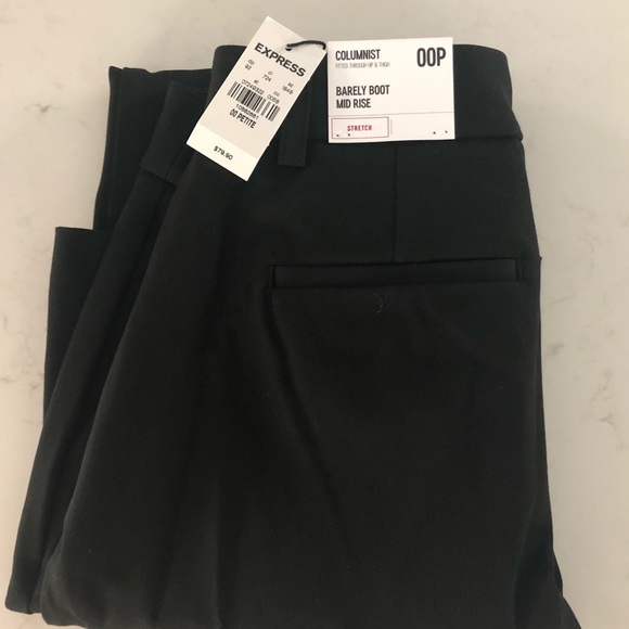 Express Columnist Barely Boot Midrise Pants - Picture 8 of 8